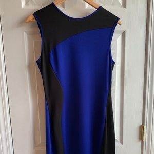 Black/Blue Cocktail Dress